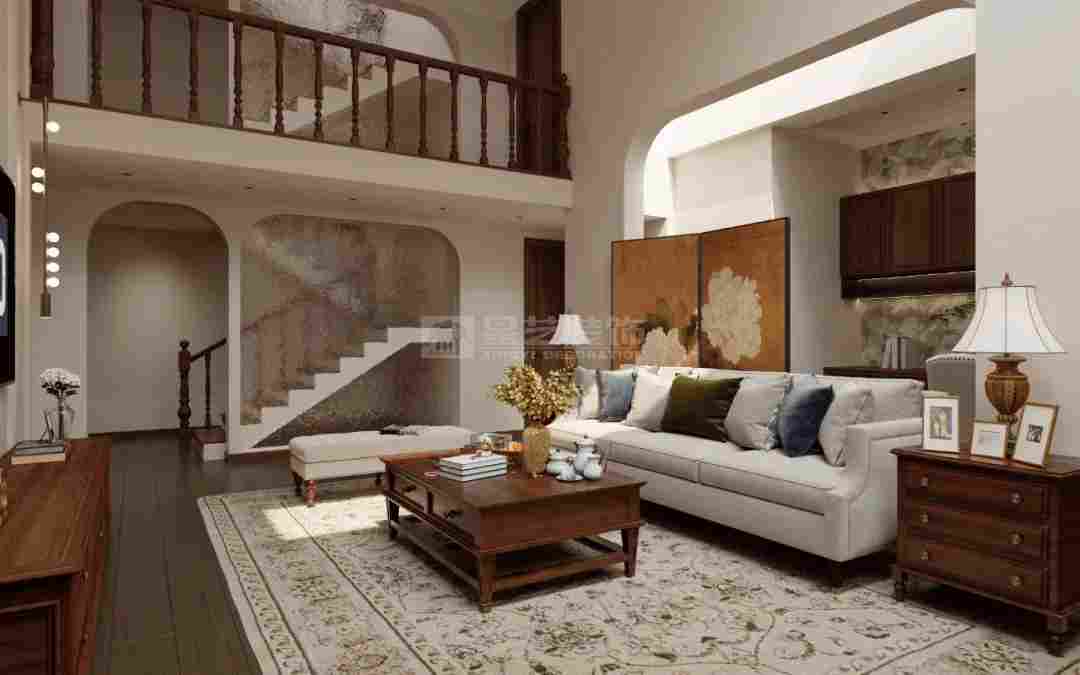 美式格调大宅：从挑空光影到木质温情，打造治愈系高级生活场(图2)