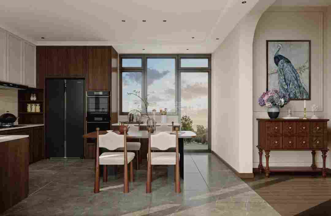 美式格调大宅：从挑空光影到木质温情，打造治愈系高级生活场(图6)