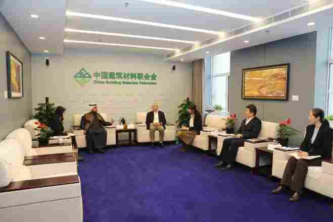 阎晓峰会见阿联酋驻华大使馆商务参赞阿卜杜拉·努艾明一行